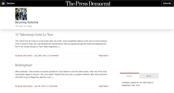 Desktop Screenshot of cycling.blogs.pressdemocrat.com