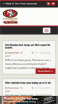Mobile Screenshot of 49ers.pressdemocrat.com