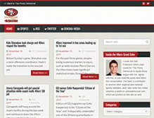 Tablet Screenshot of 49ers.pressdemocrat.com