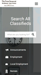 Mobile Screenshot of classifieds.pressdemocrat.com