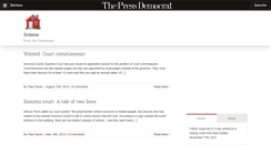Desktop Screenshot of law.blogs.pressdemocrat.com